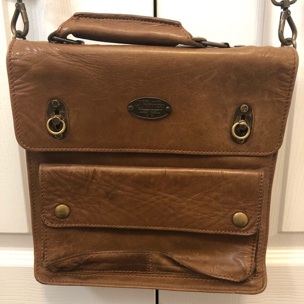 Overland Outfitters cross-body leather purse